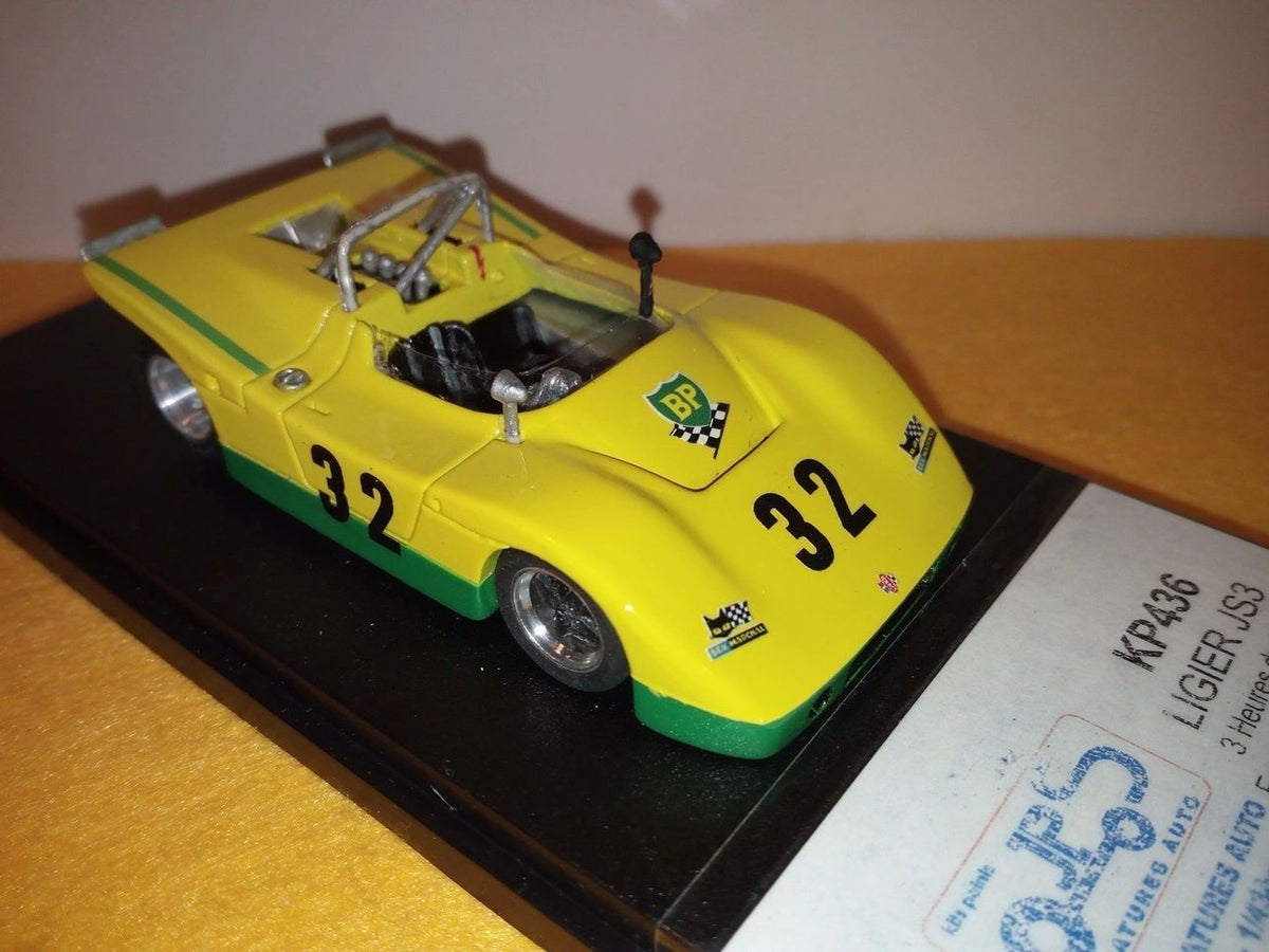 JPS 1:43 - Ligier Ford BP TEAM Le Mans '71 test #32 Handbuilt resin kit
