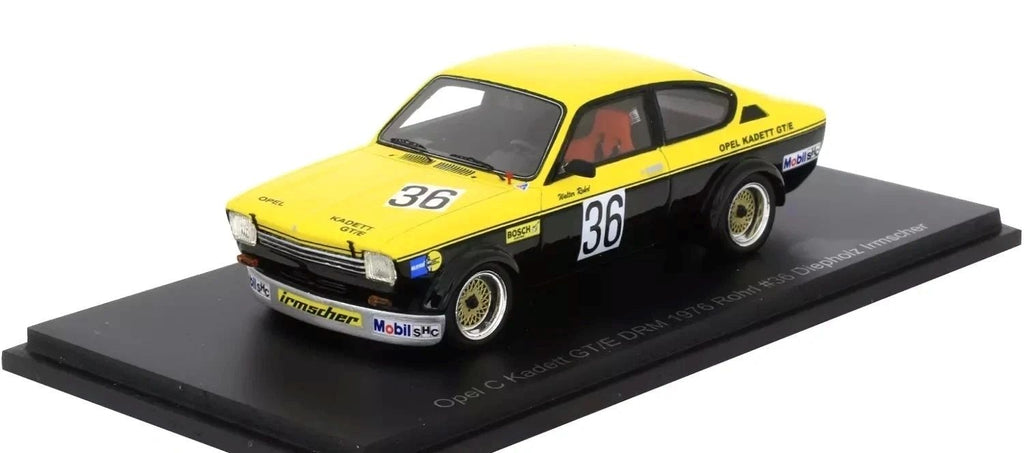 SPARK 1:43 MAD012 - OPEL Kadett C GT/E DRM #36 Walter Röhrl Diepholz 1976