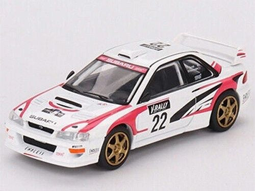 MINI GT - 1:64 - Subaru Impreza WRC98 Tour de Corse 1999 Arai