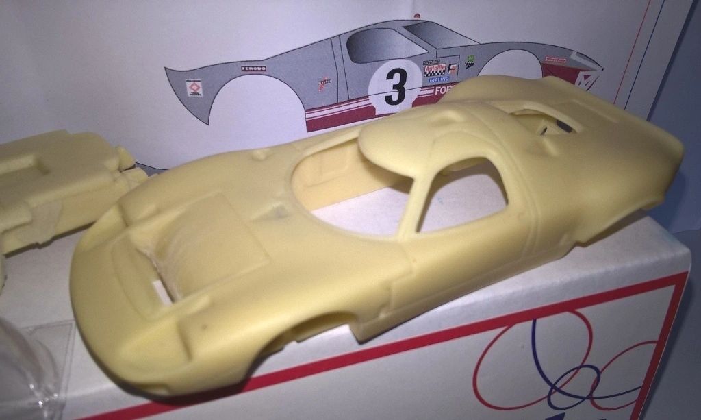 Marsh Models 1:43 - Mirage Ford M1 MALCOM GUTHRIE 1969 #3-6 Resin metal kit to built