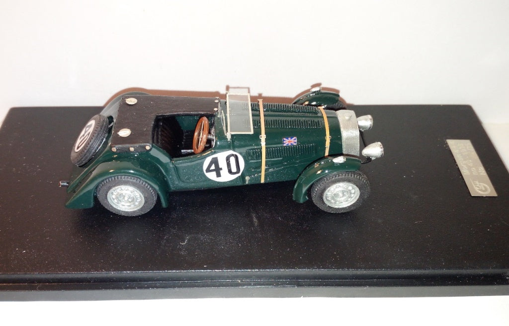 GCAM 1:43 - Morgan Climax 4x4 Le Mans '38 #40 Handmade factory built from resin kit