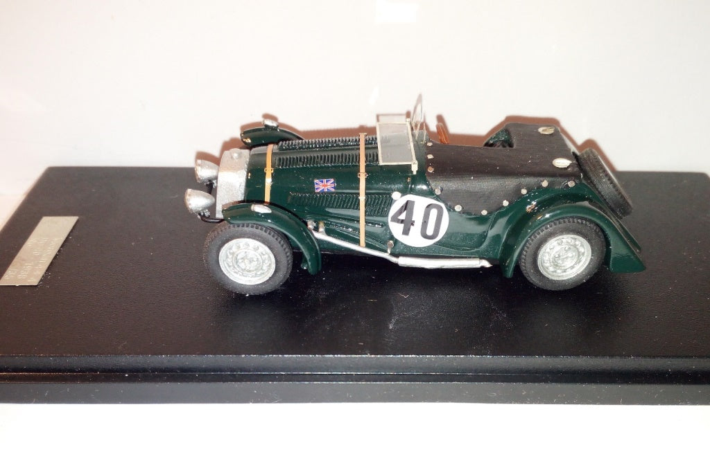 GCAM 1:43 - Morgan Climax 4x4 Le Mans '38 #40 Handmade factory built from resin kit