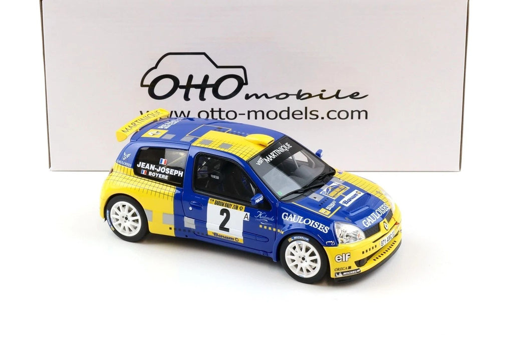 OTTOMOBILE 1:18 - Renault Clio Super1600 Jean-Joseph Barum Rally Zlin 2004