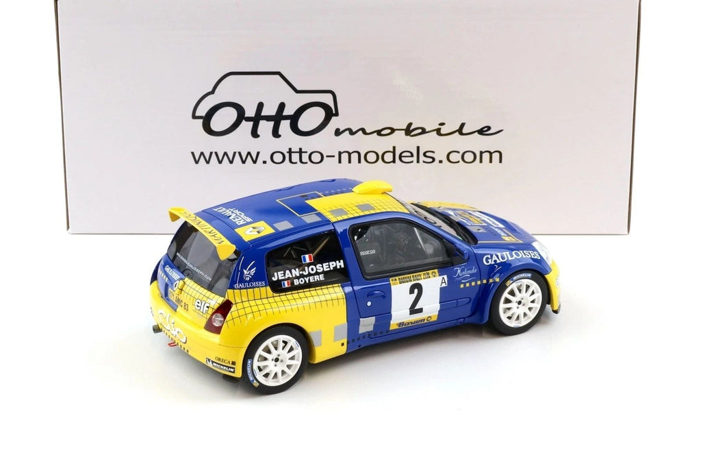 OTTOMOBILE 1:18 - Renault Clio Super1600 Jean-Joseph Barum Rally Zlin 2004