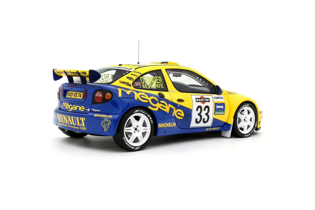 OTTOMOBILE 1:18 - Renault Megane Maxi Kitcar Rally Sanremo 1998 Rowe