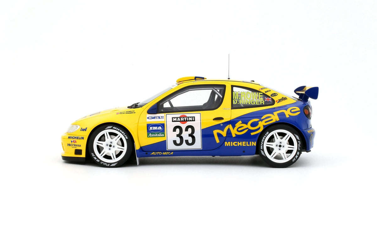 OTTOMOBILE 1:18 - Renault Megane Maxi Kitcar Rally Sanremo 1998 Rowe
