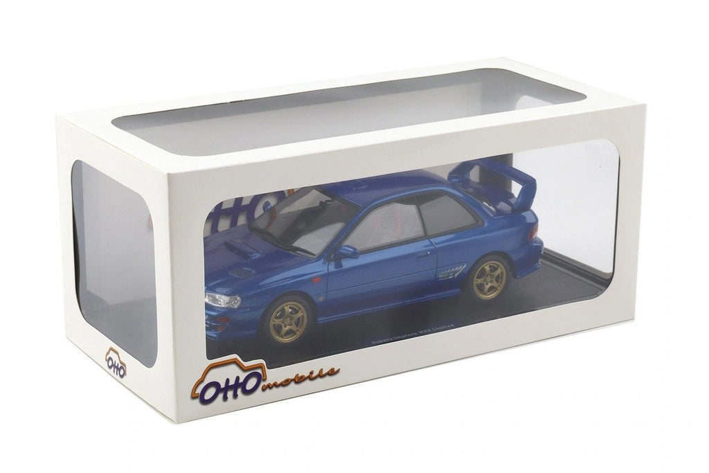 OTTOMOBILE 1:18 - Subaru Impreza WRX TypeR Sti V-Limited Sonic Blue 1999
