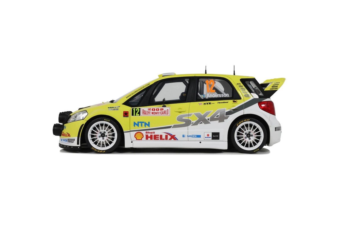 OTTOMOBILE 1:18 - Suzuki SX4 WRC #12 8° Rallye Monte Carlo 2008 Andersson