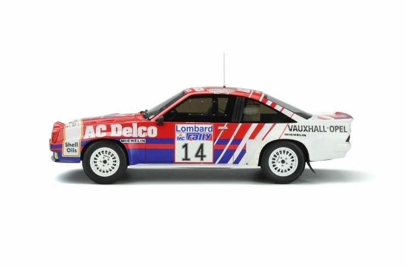 OTTOMOBILE 1:18 - Opel Manta R Gr.B Euro Team RAC 1985 Jimmy McRae - OT932
