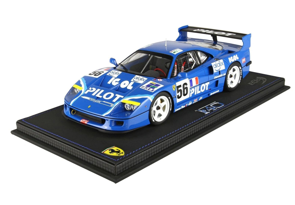 BBR - 1:18 - FERRARI F40 LM Team Pilot Racing 24h Le Mans 1996 #56