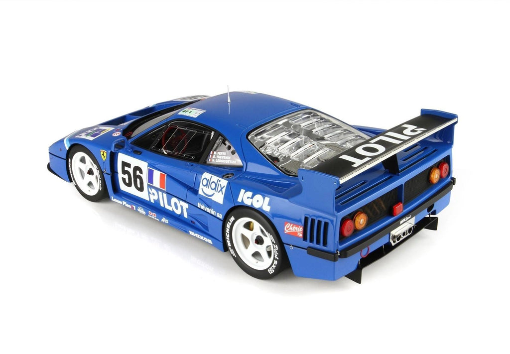 BBR - 1:18 - FERRARI F40 LM Team Pilot Racing 24h Le Mans 1996 #56