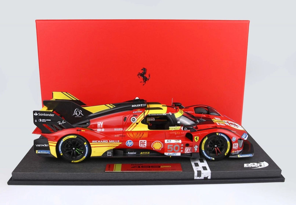 BBR - 1:18 - Ferrari 499P #50 - WINNER Le Mans 2024 Fuoco-Nielsen-Molina