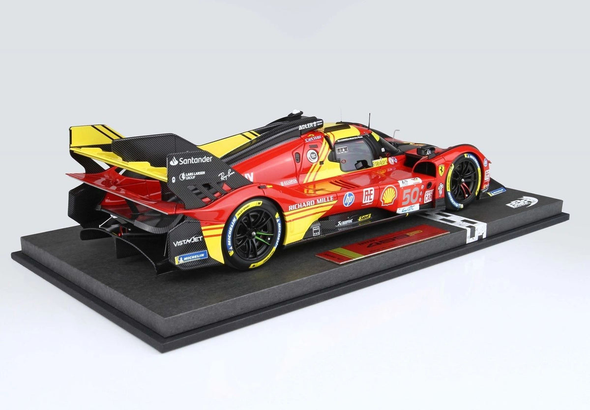 BBR - 1:18 - Ferrari 499P #50 - WINNER Le Mans 2024 Fuoco-Nielsen-Molina