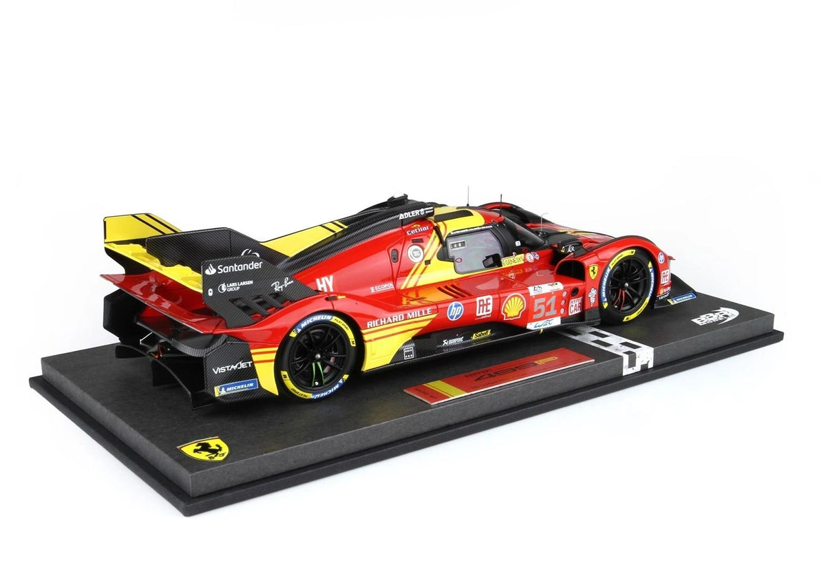 **PRE-ORDER** BBR - 1:18 - Ferrari 499P Car N. 51 - 3rd Le Mans 2024 PierGuidi-Giovinazzi-Calado