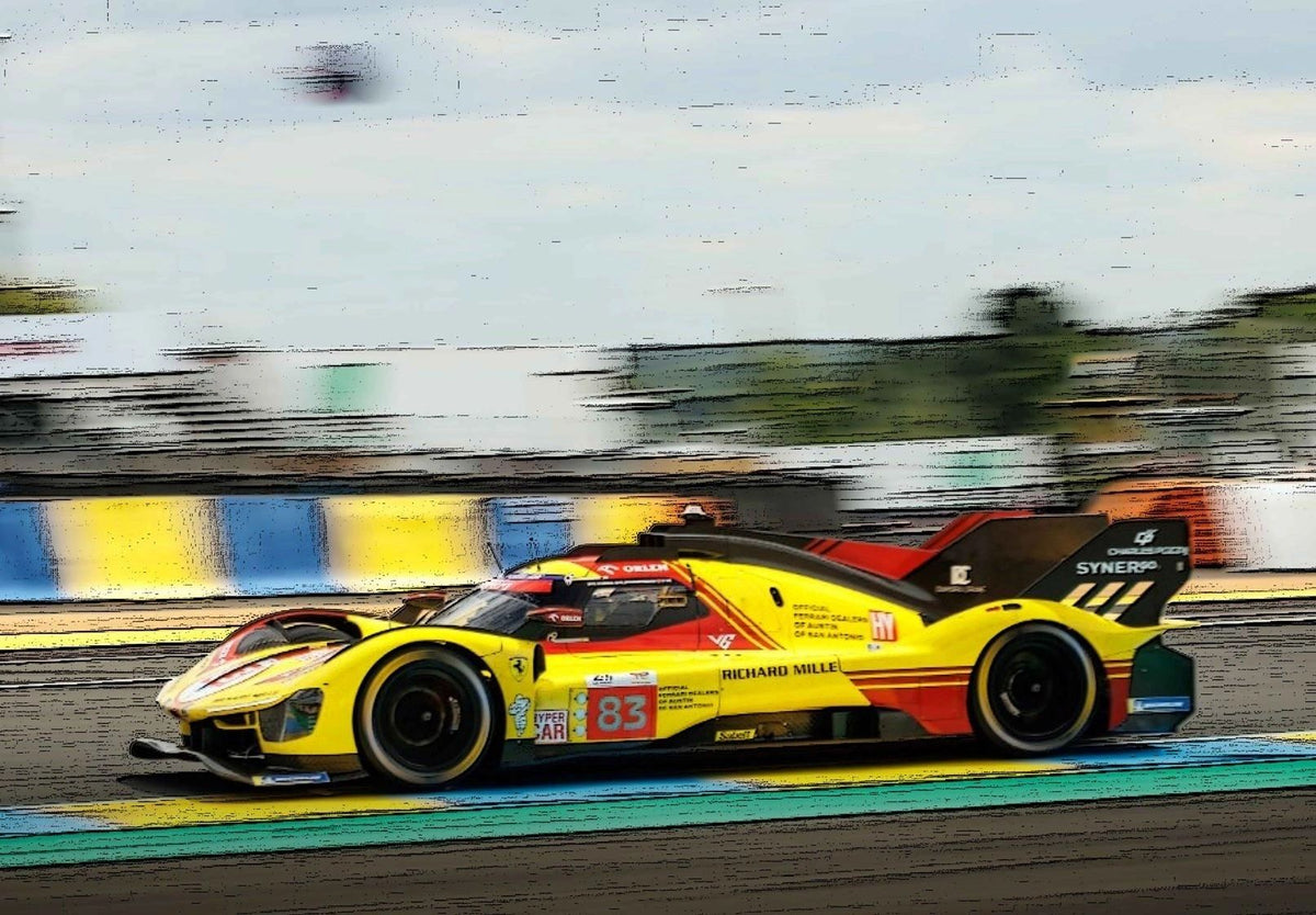 **PRE-ORDER** BBR - 1:18 - Ferrari 499P #83 - Le Mans 2024 Kubica-Yifei-Svarcman