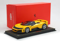 BBR - 1:18 - Ferrari F80 tetto carbonio Giallo Tristrato wheels silver