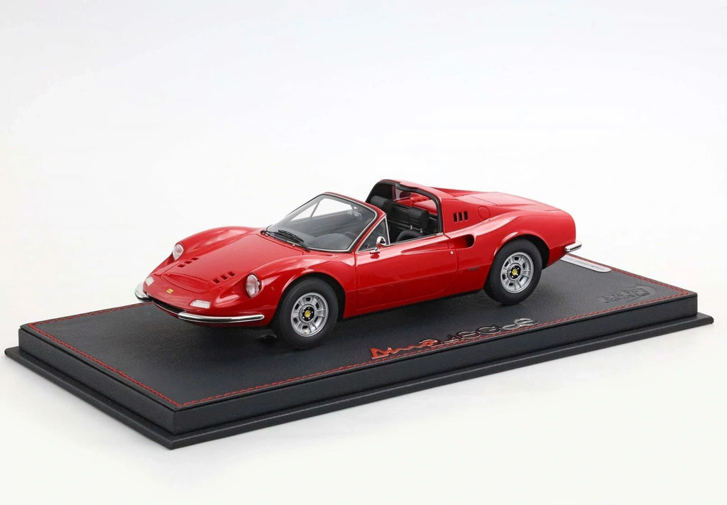 BBR - 1:18 - Ferrari Dino 246 GTS 1972 Geneve Show 1972 Rosso Corsa 322