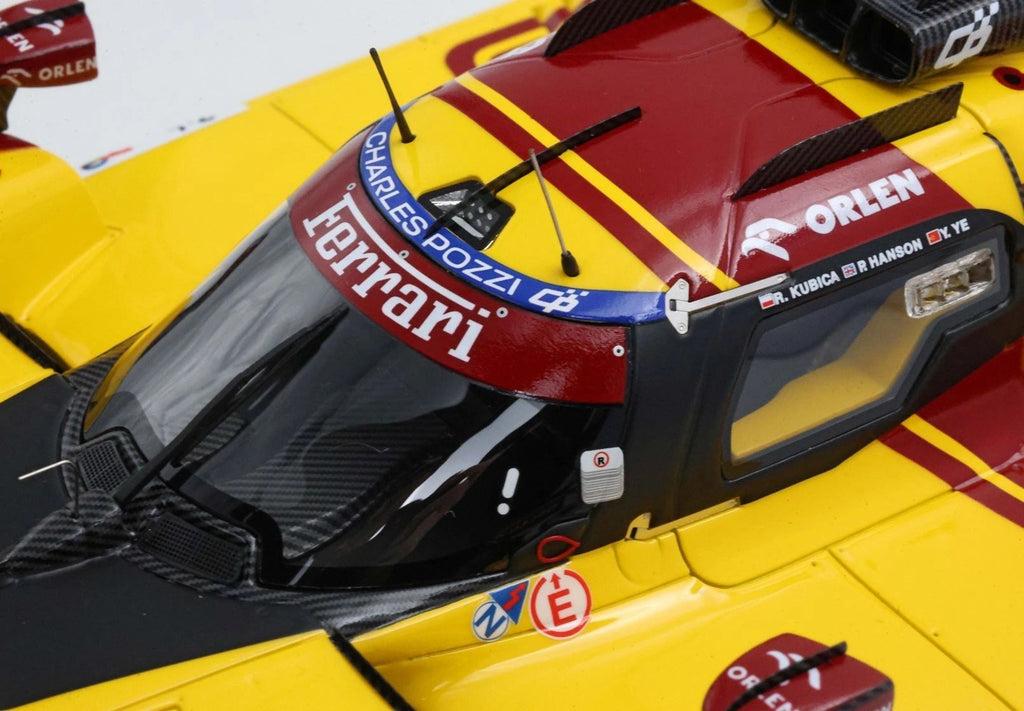 BBR 1:18 - Ferrari 499P #83 - WINNER Le Mans 2025 Kubica-Ye-Hanson