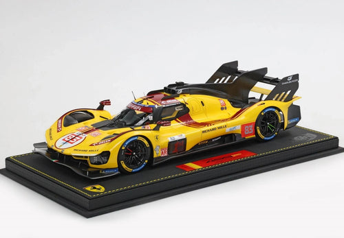 BBR 1:18 - Ferrari 499P #83 - WINNER Le Mans 2025 Kubica-Ye-Hanson