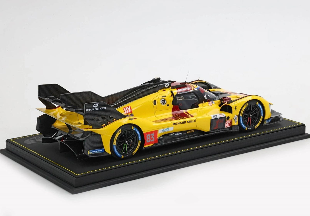 BBR 1:18 - Ferrari 499P #83 - WINNER Le Mans 2025 Kubica-Ye-Hanson