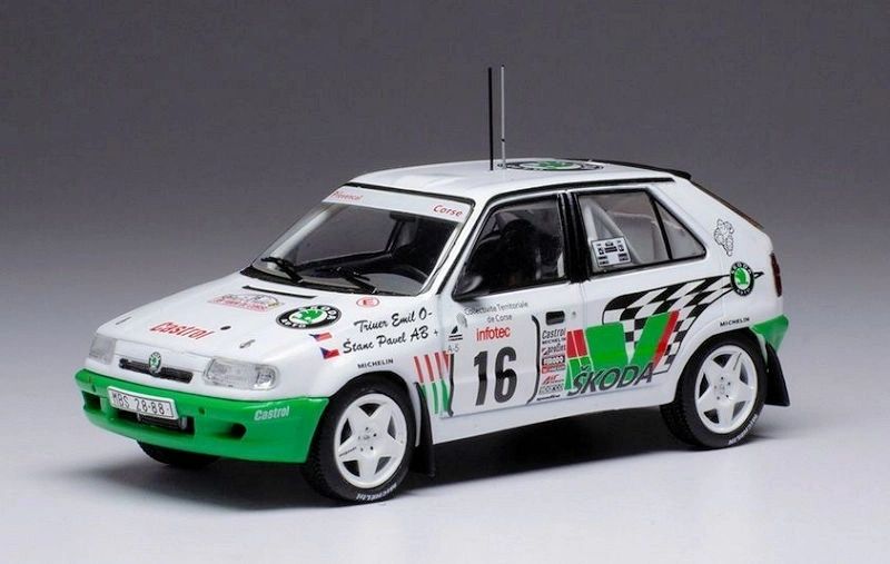 IXO 1:43 - SKODA Felicia Kitcar Kit Car Rally Tour Corse 1995 #16 Triner