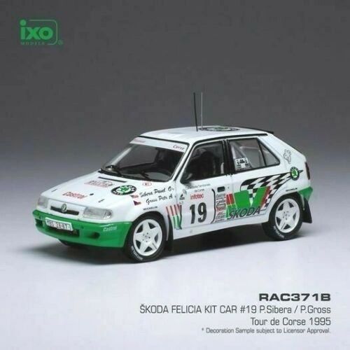 IXO 1:43 - SKODA Felicia Kitcar Kit Car Rally Tour Corse 1995 #19 SIBERA