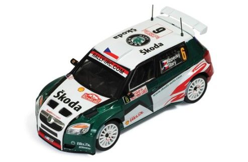 IXO 1:43 - Skoda Fabia S2000 #6 Rally Montecarlo 2009 Kopecky