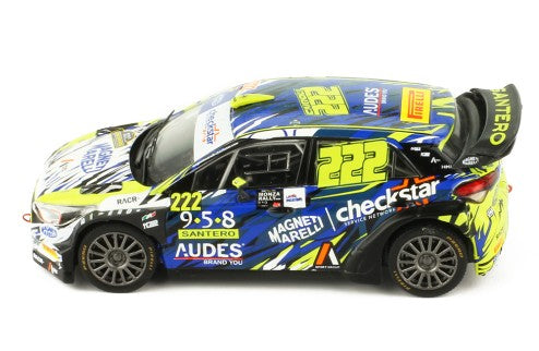 IXO 1:43 RAM696 - HYUNDAI i20 NG WRC # 222 A. Cairioli-E. Mori Monza Rally Show 2018