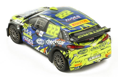 IXO 1:43 RAM696 - HYUNDAI i20 NG WRC # 222 A. Cairioli-E. Mori Monza Rally Show 2018