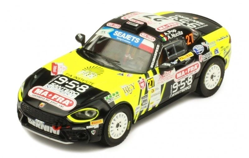 IXO 1:43 RAM718 - FIAT 124 Abarth RGT Nucita Rally Poland 2019