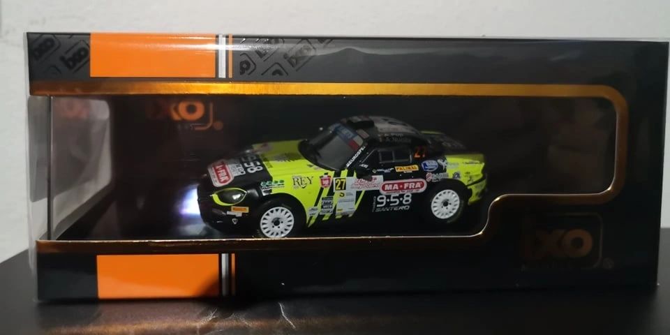 IXO 1:43 RAM718 - FIAT 124 Abarth RGT Nucita Rally Poland 2019