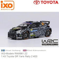 IXO 1:43 -Toyota Yaris GR R2 O. Solberg Montecarlo 2025