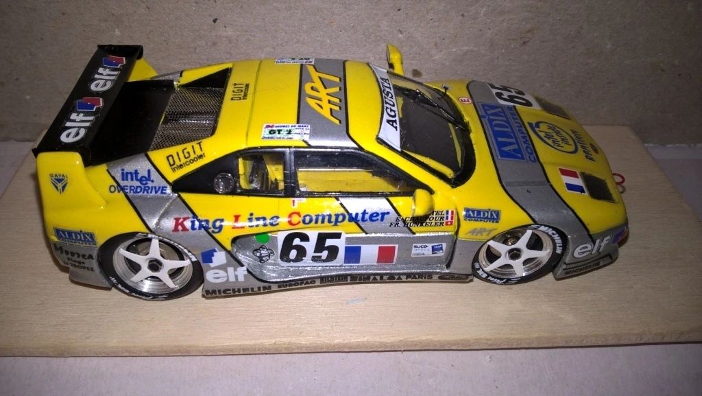 Renaissance 1:43 - Venturi Renault 400/GTR 24h Le Mans '94 #65 Built by KIT