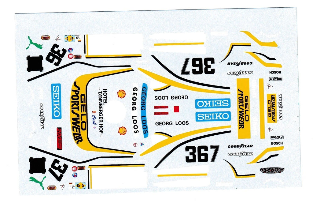 Renaissance 1:43 - Porsche 935 GELO SPORTWEAR Le Mans '79 #36-37 kit to built