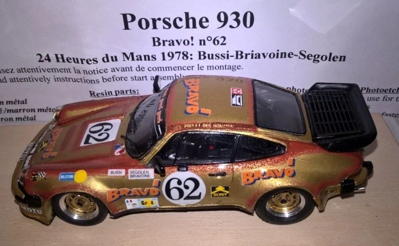 Renaissance 1:43 - Porsche 930/934 24h Le Mans '94 #65 Built by KIT