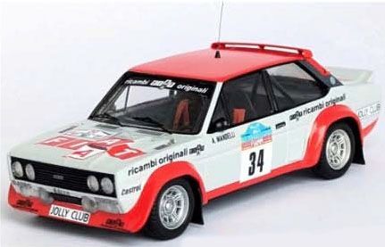 TROFEU 1:43 RRIT15 - FIAT 131 ABARTH Jolly Club Targa Florio 1979 Mandelli