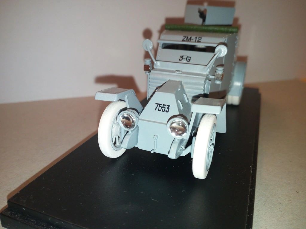 ESDO 1:43 - Renault Ty.ED Automitrailleuse vehicule 1915 Factory handbuilt Resin metal Kit
