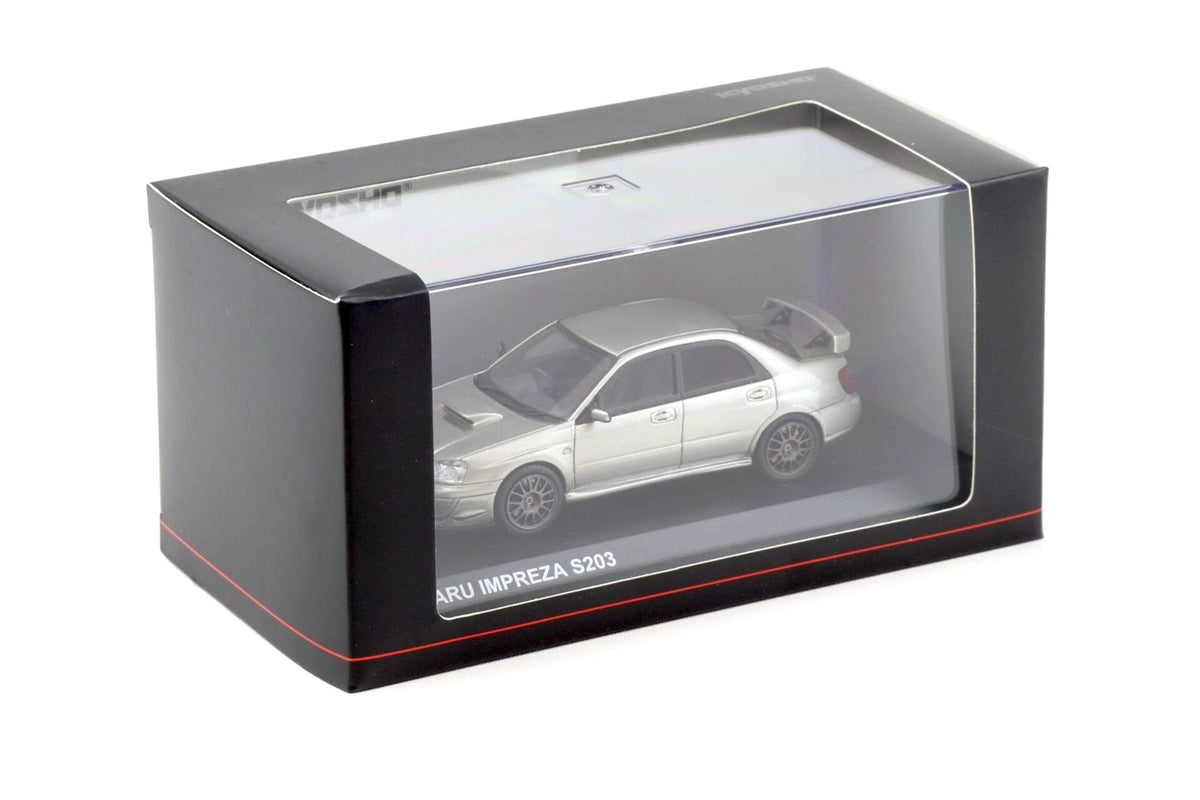KYOSHO Resin 1:43 - Subaru Impreza S203 grey metallic