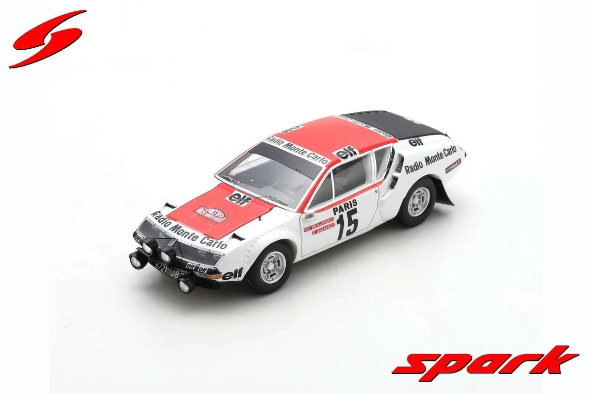 SPARK 1:43 - ALPINE A310 Gr.4 RMC Rally Montecarlo 1976 Beaumont - S5470