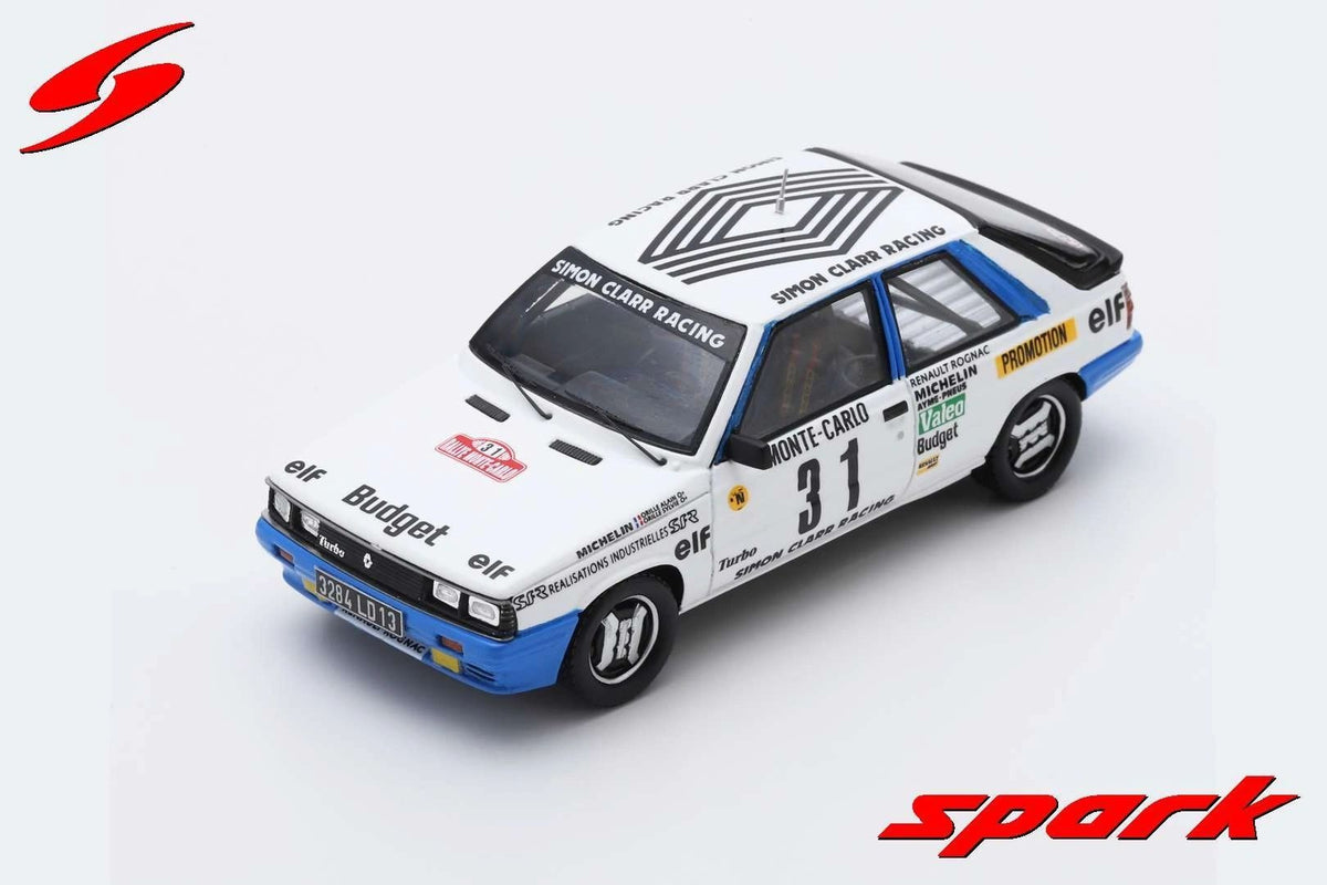 SPARK 1:43 - RENAULT 11 TURBO RALLY MONTE CARLO 1985 Oreille - S5566