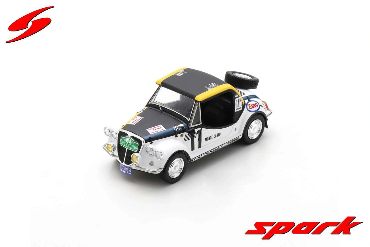SPARK 1:43 S5648 - Fiat 500 Vignale Gamine Rallye Montecarlo 1969 #11