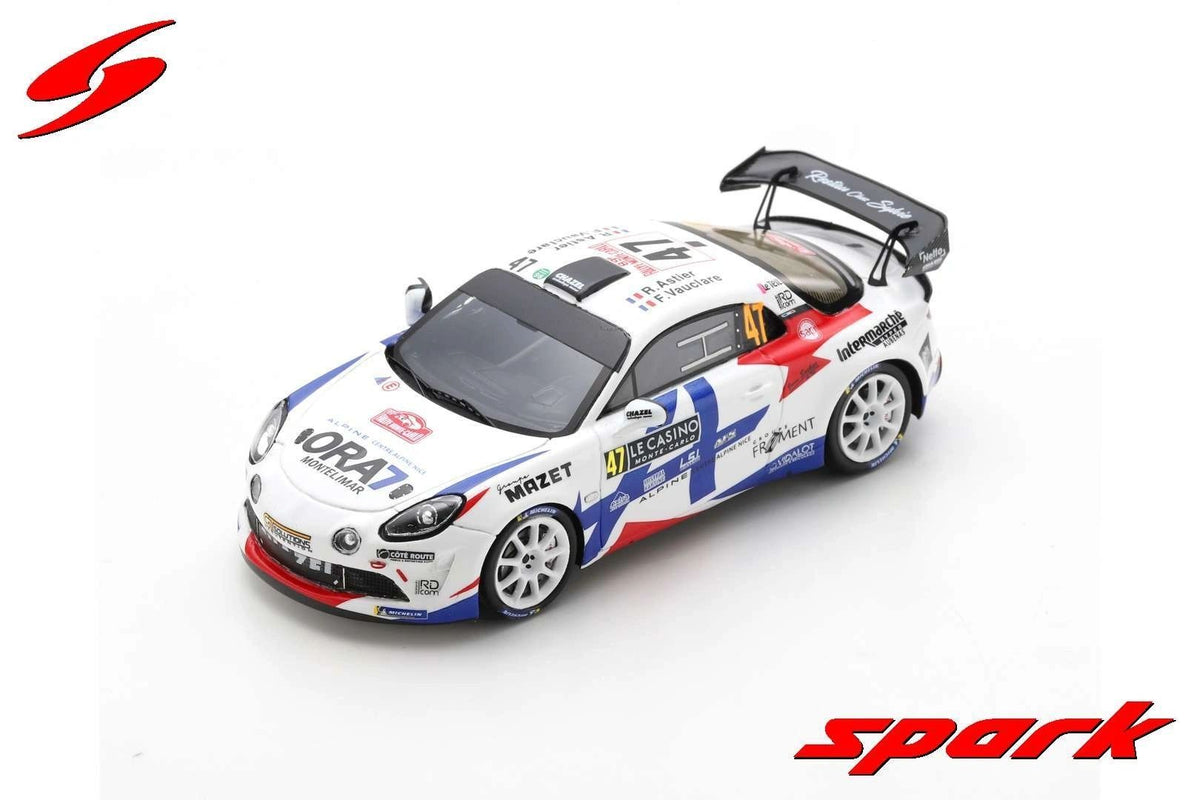 SPARK 1:43 - Alpine A110 RGT Rallye Montecarlo 2021 Astier S6581