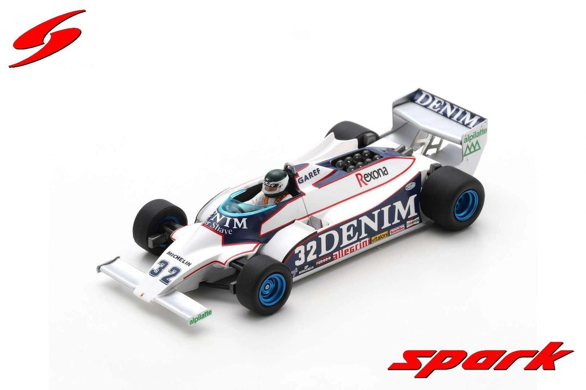 SPARK 1:43 - S7250 - Osella FA1B GP Britain 1981 J.P. Jarier