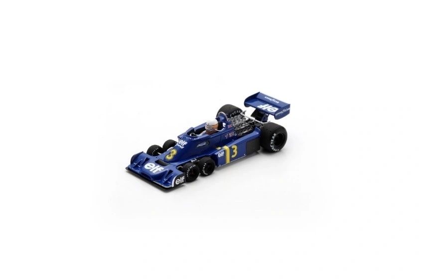 SPARK 1:43 - TYRRELL P34 N°3 5° GP Zandvoort 1976 Jody Scheckter