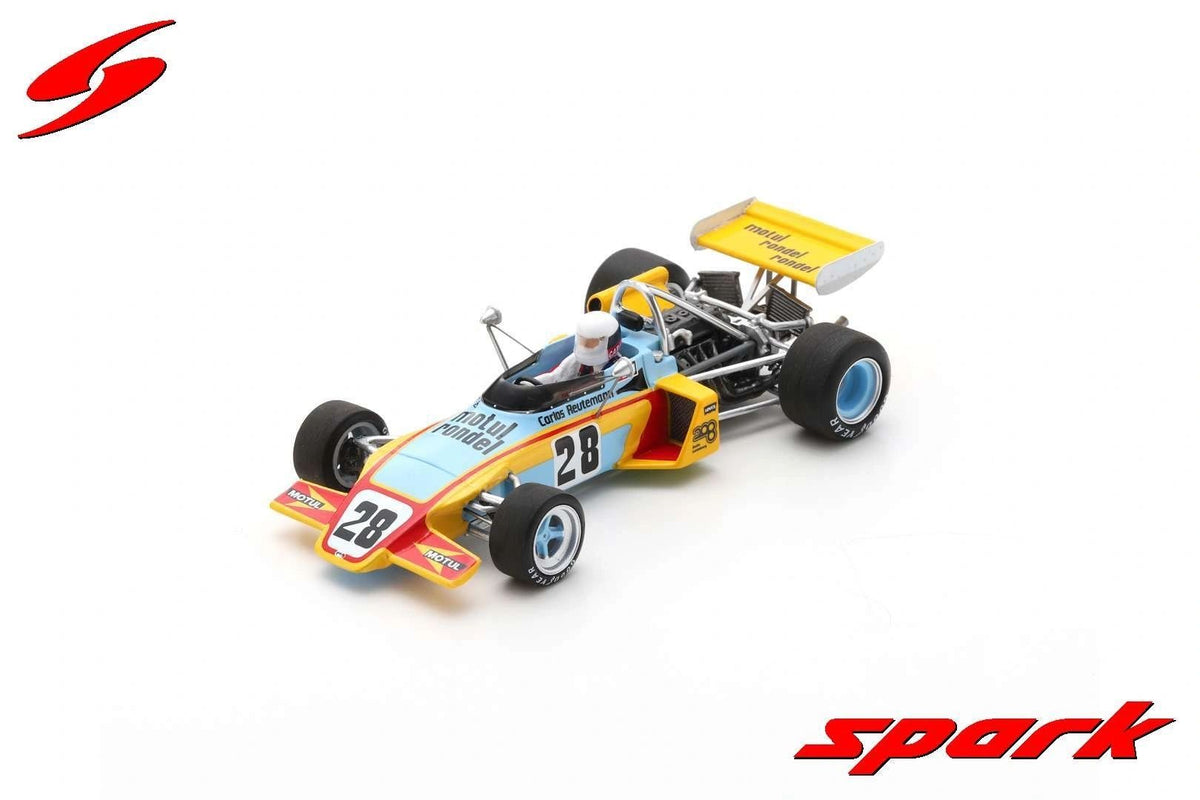 SPARK 1:43 - S7435 - Brabham BT38 F2 Mallory Park 1972 Reutemann 3rd place