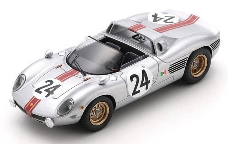 SPARK 1:43 - SERENISSIMA SPYDER NO.24 24H LE MANS 1966 J-C. SAUER - J. DE MORTEMART