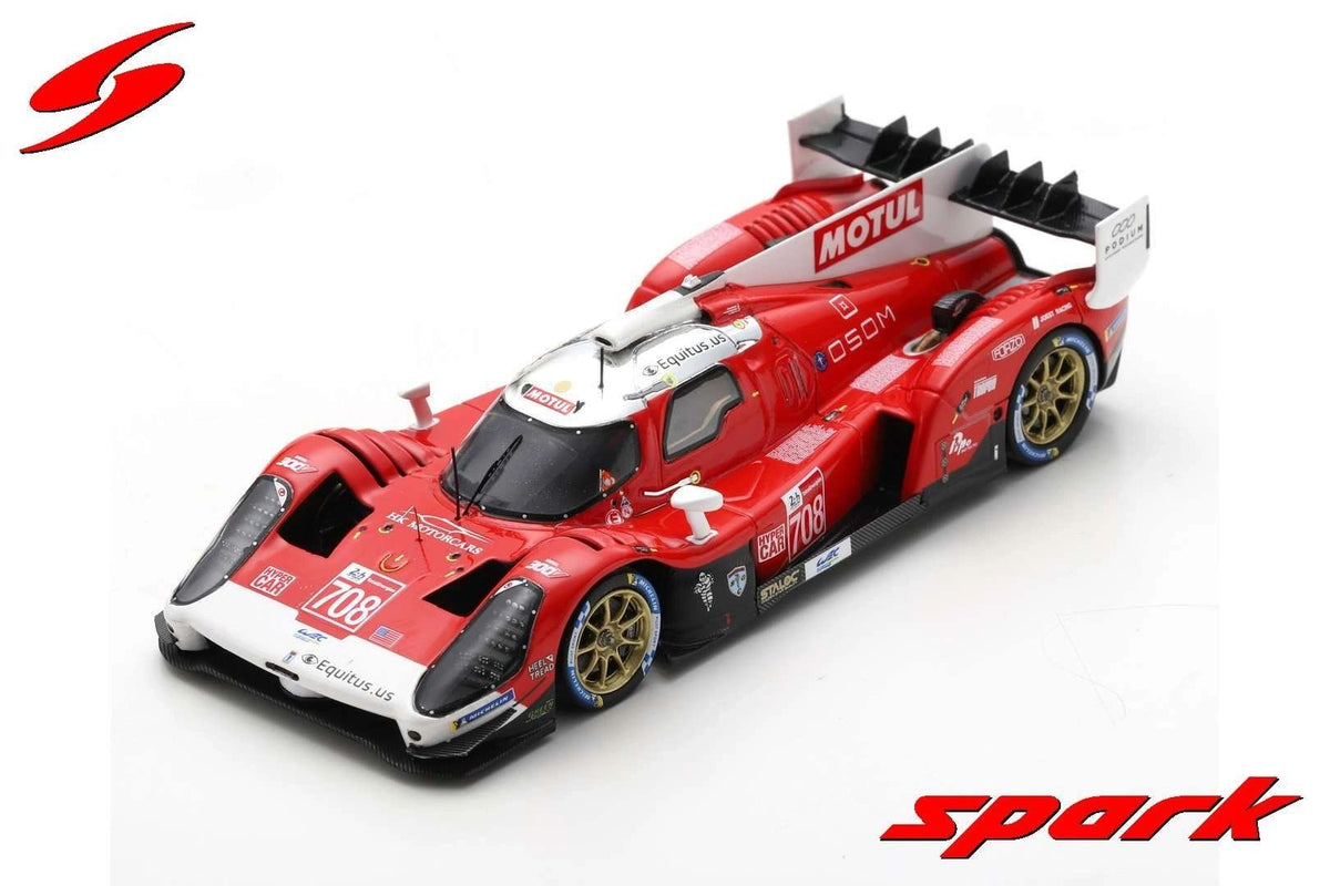 SPARK 1:43 - GLICKENHAUS 007 LMH NO.708 GLICKENHAUS RACING 4TH 24H LE MANS 2021 L-F. DERANI - F. MAILLEUX - O. PLA