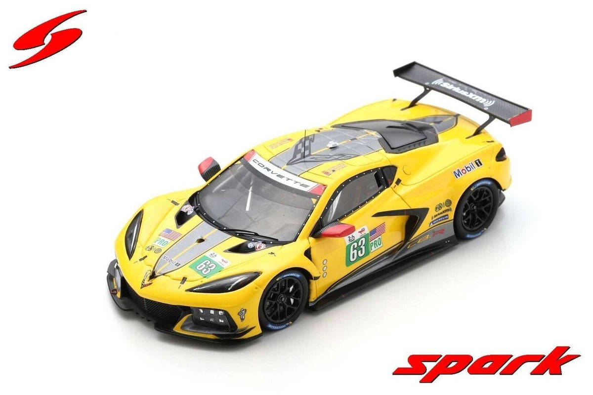SPARK 1:43 - S8643 - CHEVROLET CORVETTE C8.R #63 24H Le Mans 2022