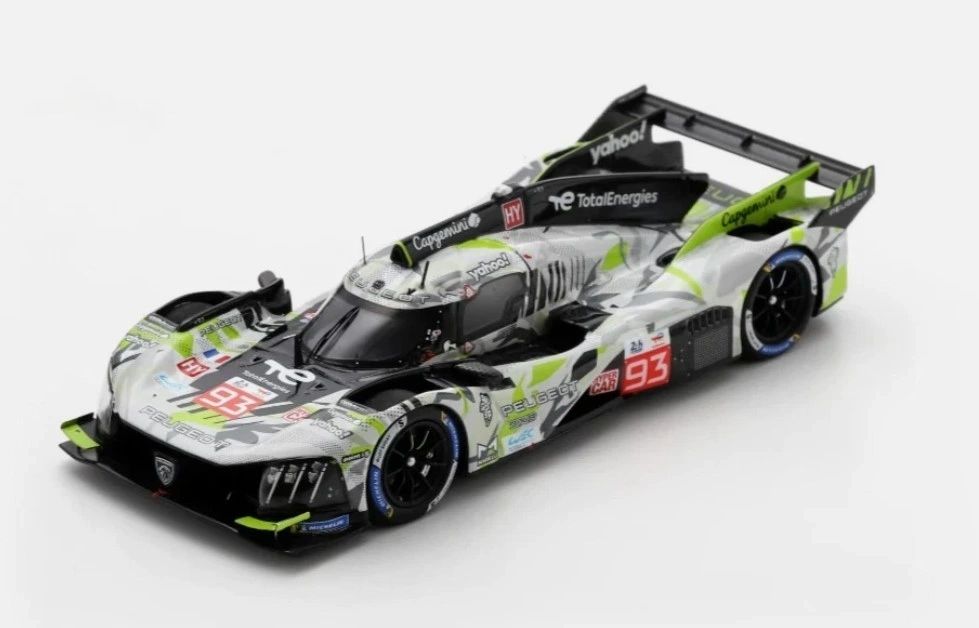 SPARK 1:43 - Peugeot 9X8 HY Team Peugeot Total #93 24h Le Mans 2025 DiResta-Jensen-Vergne