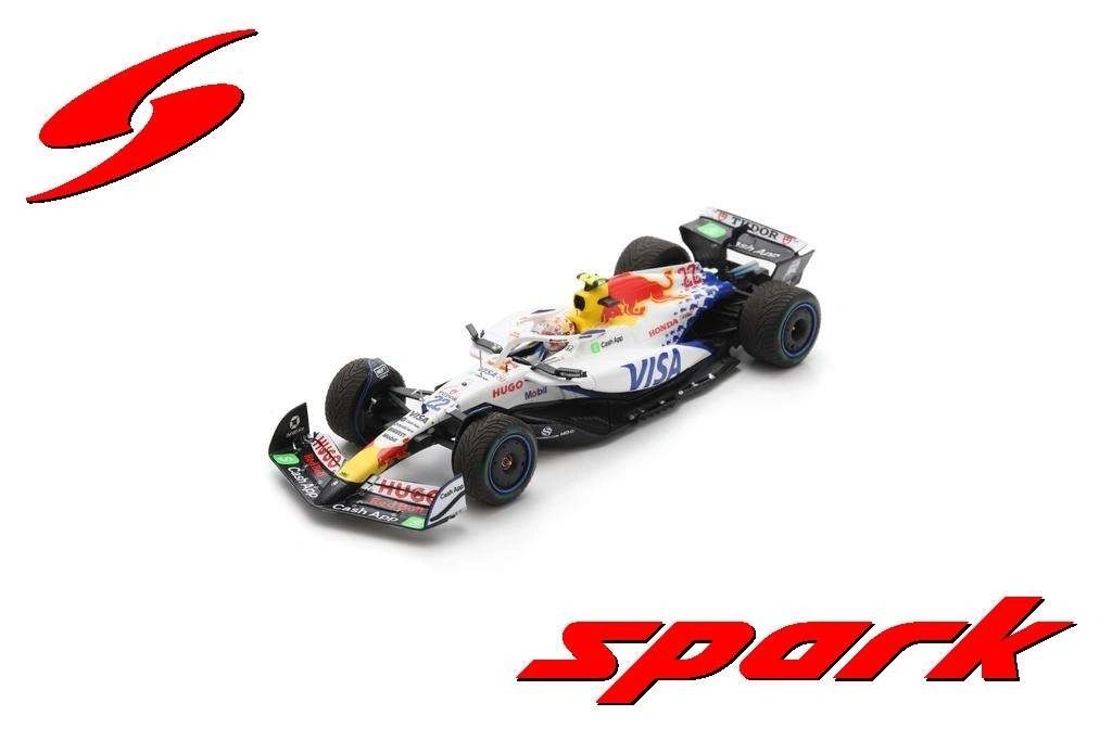 SPARK 1:43 - Racing Bulls VCARB 02 No.22 Visa Cash App Racing Bulls 12th Australian GP 2025 Yuki Tsunoda